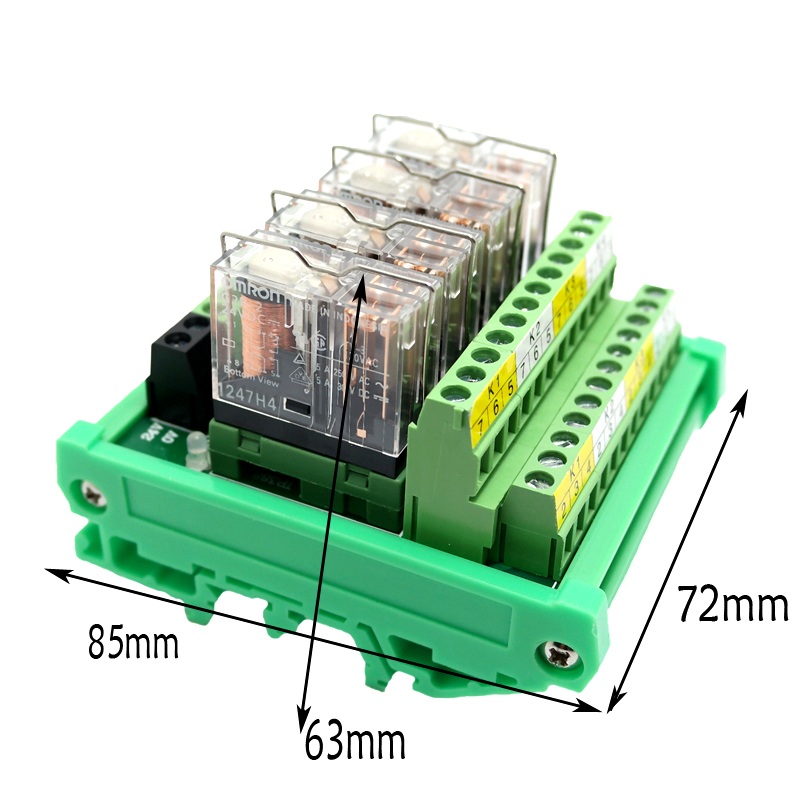 Relay 8 Channel Board - 12V 4 Channal Module Relay PLC