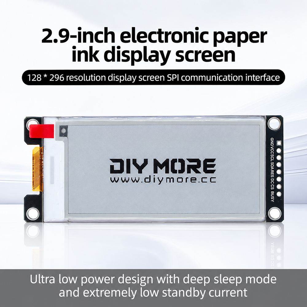 2.9'' Black White Red Yellow D - đánh giá và giá Display Epaper 2.9