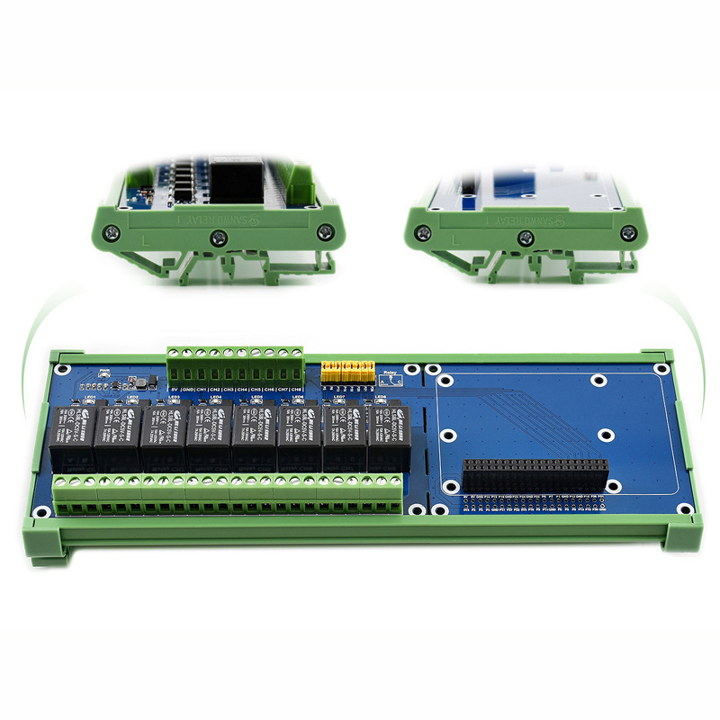 Raspberry Pi 4 Model B 3B Plus - đánh giá và giá Relay 8 Channel Board
