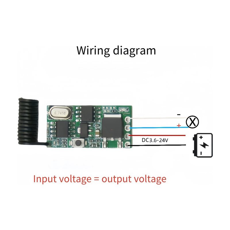 Y45A-For RF Switch Controller+ - đánh giá và giá 433Mhz Receiver Module
